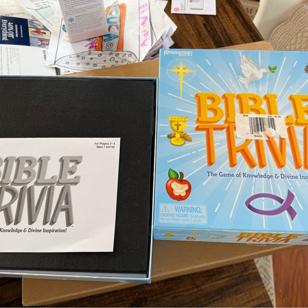 Bible Trivia Game by Pressman NEW